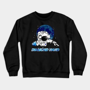 Diamond hand, Bitcoin, Amc crypto, To the moon Crewneck Sweatshirt